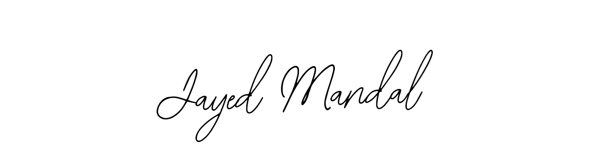 Make a beautiful signature design for name Jayed Mandal. Use this online signature maker to create a handwritten signature for free. Jayed Mandal signature style 12 images and pictures png