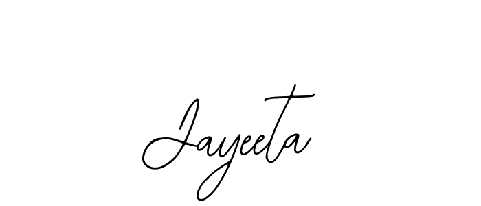 How to make Jayeeta signature? Bearetta-2O07w is a professional autograph style. Create handwritten signature for Jayeeta name. Jayeeta signature style 12 images and pictures png