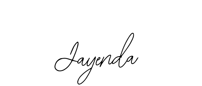 Also You can easily find your signature by using the search form. We will create Jayenda name handwritten signature images for you free of cost using Bearetta-2O07w sign style. Jayenda signature style 12 images and pictures png