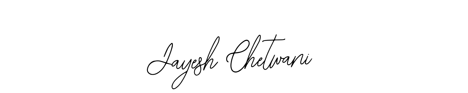 How to make Jayesh Chetwani signature? Bearetta-2O07w is a professional autograph style. Create handwritten signature for Jayesh Chetwani name. Jayesh Chetwani signature style 12 images and pictures png