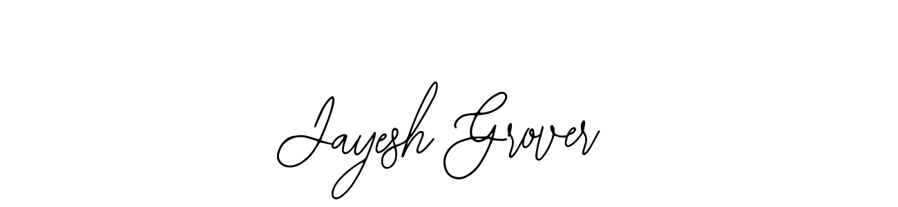 Jayesh Grover stylish signature style. Best Handwritten Sign (Bearetta-2O07w) for my name. Handwritten Signature Collection Ideas for my name Jayesh Grover. Jayesh Grover signature style 12 images and pictures png