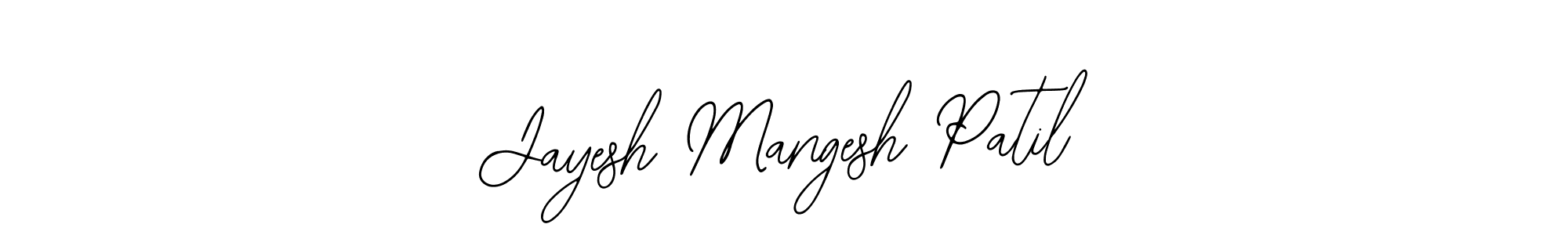 Similarly Bearetta-2O07w is the best handwritten signature design. Signature creator online .You can use it as an online autograph creator for name Jayesh Mangesh Patil. Jayesh Mangesh Patil signature style 12 images and pictures png