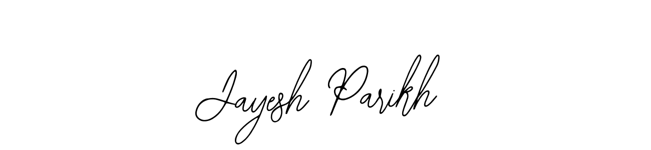 Use a signature maker to create a handwritten signature online. With this signature software, you can design (Bearetta-2O07w) your own signature for name Jayesh Parikh. Jayesh Parikh signature style 12 images and pictures png