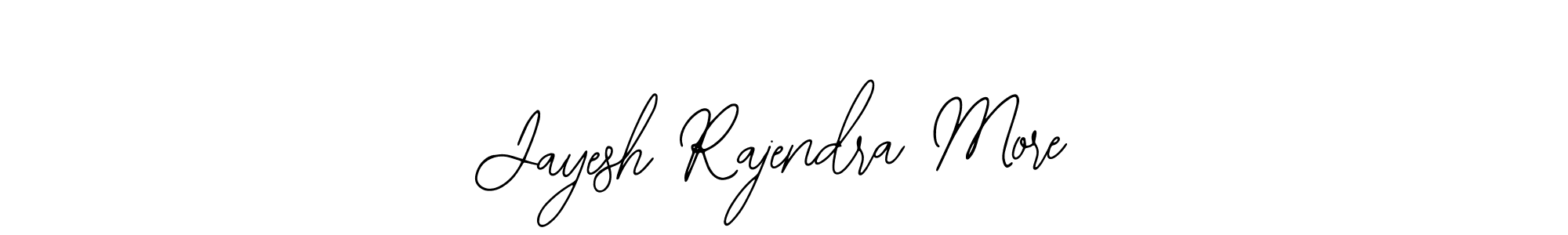 You should practise on your own different ways (Bearetta-2O07w) to write your name (Jayesh Rajendra More) in signature. don't let someone else do it for you. Jayesh Rajendra More signature style 12 images and pictures png