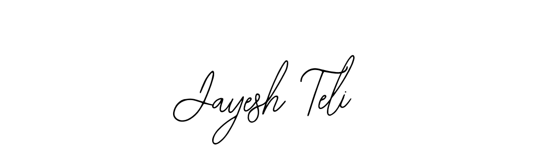 Create a beautiful signature design for name Jayesh Teli. With this signature (Bearetta-2O07w) fonts, you can make a handwritten signature for free. Jayesh Teli signature style 12 images and pictures png