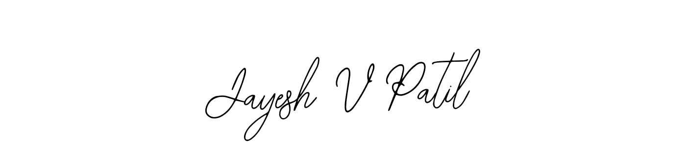 Also we have Jayesh V Patil name is the best signature style. Create professional handwritten signature collection using Bearetta-2O07w autograph style. Jayesh V Patil signature style 12 images and pictures png