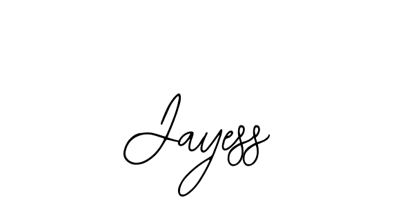 Design your own signature with our free online signature maker. With this signature software, you can create a handwritten (Bearetta-2O07w) signature for name Jayess. Jayess signature style 12 images and pictures png