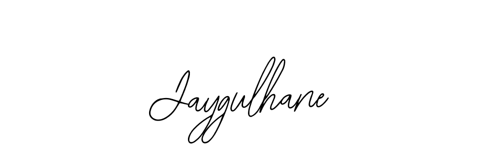 How to make Jaygulhane name signature. Use Bearetta-2O07w style for creating short signs online. This is the latest handwritten sign. Jaygulhane signature style 12 images and pictures png