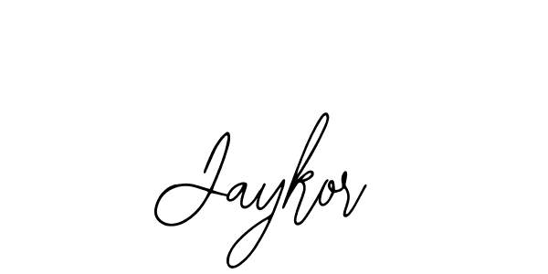 Make a beautiful signature design for name Jaykor. With this signature (Bearetta-2O07w) style, you can create a handwritten signature for free. Jaykor signature style 12 images and pictures png