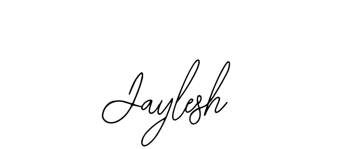 How to make Jaylesh name signature. Use Bearetta-2O07w style for creating short signs online. This is the latest handwritten sign. Jaylesh signature style 12 images and pictures png