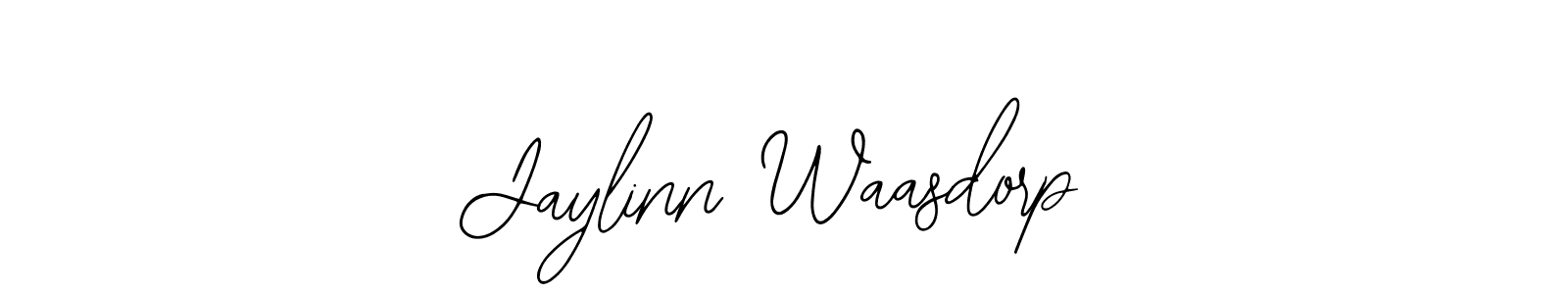 Also You can easily find your signature by using the search form. We will create Jaylinn Waasdorp name handwritten signature images for you free of cost using Bearetta-2O07w sign style. Jaylinn Waasdorp signature style 12 images and pictures png