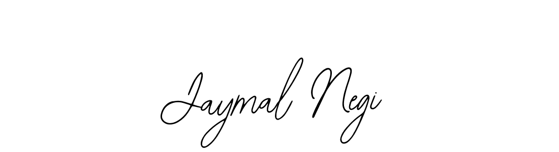 Design your own signature with our free online signature maker. With this signature software, you can create a handwritten (Bearetta-2O07w) signature for name Jaymal Negi. Jaymal Negi signature style 12 images and pictures png