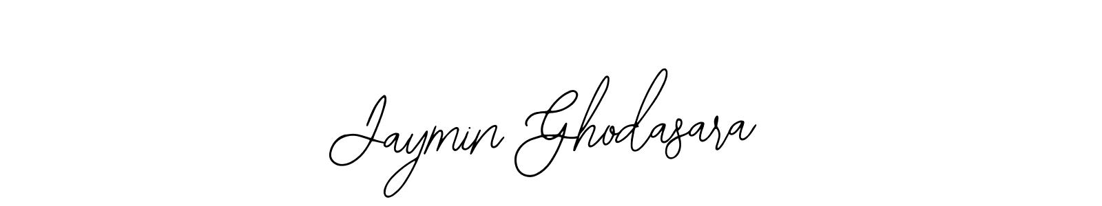 Use a signature maker to create a handwritten signature online. With this signature software, you can design (Bearetta-2O07w) your own signature for name Jaymin Ghodasara. Jaymin Ghodasara signature style 12 images and pictures png