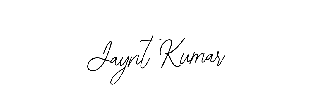 The best way (Bearetta-2O07w) to make a short signature is to pick only two or three words in your name. The name Jaynt Kumar include a total of six letters. For converting this name. Jaynt Kumar signature style 12 images and pictures png