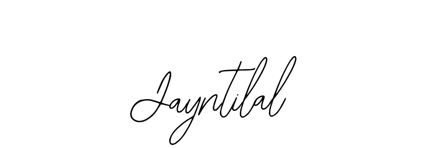 Design your own signature with our free online signature maker. With this signature software, you can create a handwritten (Bearetta-2O07w) signature for name Jayntilal. Jayntilal signature style 12 images and pictures png