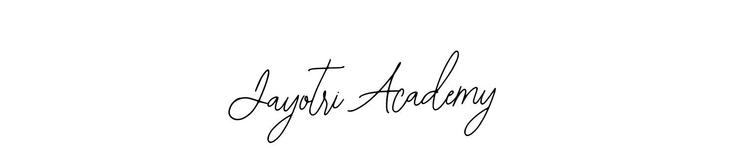 Also You can easily find your signature by using the search form. We will create Jayotri Academy name handwritten signature images for you free of cost using Bearetta-2O07w sign style. Jayotri Academy signature style 12 images and pictures png