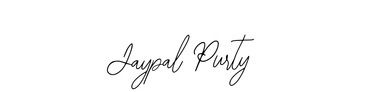 Create a beautiful signature design for name Jaypal Purty. With this signature (Bearetta-2O07w) fonts, you can make a handwritten signature for free. Jaypal Purty signature style 12 images and pictures png