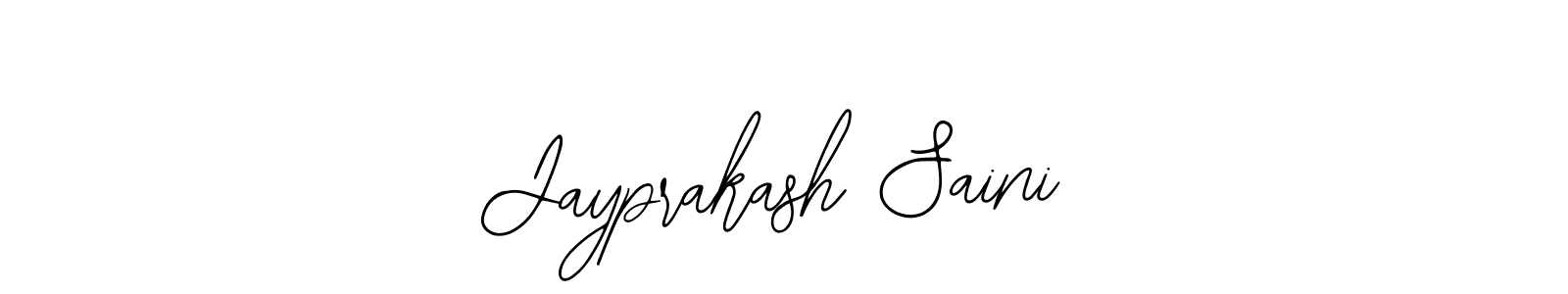 Similarly Bearetta-2O07w is the best handwritten signature design. Signature creator online .You can use it as an online autograph creator for name Jayprakash Saini. Jayprakash Saini signature style 12 images and pictures png