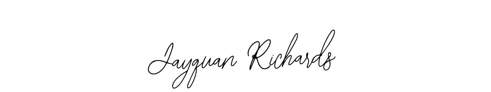 Create a beautiful signature design for name Jayquan Richards. With this signature (Bearetta-2O07w) fonts, you can make a handwritten signature for free. Jayquan Richards signature style 12 images and pictures png