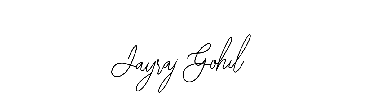 Similarly Bearetta-2O07w is the best handwritten signature design. Signature creator online .You can use it as an online autograph creator for name Jayraj Gohil. Jayraj Gohil signature style 12 images and pictures png