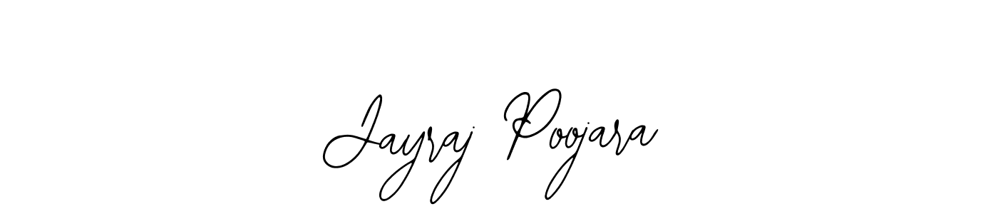 It looks lik you need a new signature style for name Jayraj Poojara. Design unique handwritten (Bearetta-2O07w) signature with our free signature maker in just a few clicks. Jayraj Poojara signature style 12 images and pictures png