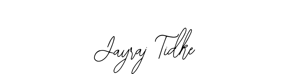 Jayraj Tidke stylish signature style. Best Handwritten Sign (Bearetta-2O07w) for my name. Handwritten Signature Collection Ideas for my name Jayraj Tidke. Jayraj Tidke signature style 12 images and pictures png