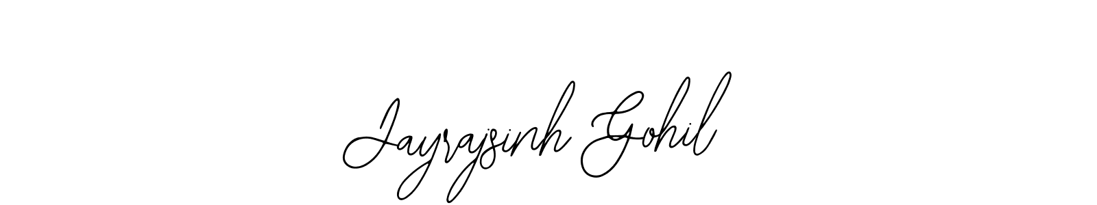 The best way (Bearetta-2O07w) to make a short signature is to pick only two or three words in your name. The name Jayrajsinh Gohil include a total of six letters. For converting this name. Jayrajsinh Gohil signature style 12 images and pictures png