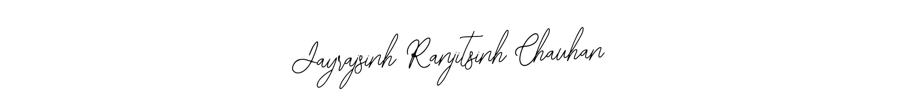 Use a signature maker to create a handwritten signature online. With this signature software, you can design (Bearetta-2O07w) your own signature for name Jayrajsinh Ranjitsinh Chauhan. Jayrajsinh Ranjitsinh Chauhan signature style 12 images and pictures png