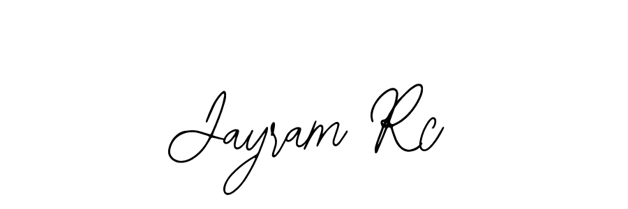 You can use this online signature creator to create a handwritten signature for the name Jayram Rc. This is the best online autograph maker. Jayram Rc signature style 12 images and pictures png