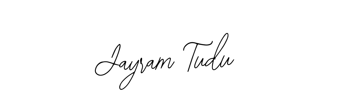 Create a beautiful signature design for name Jayram Tudu. With this signature (Bearetta-2O07w) fonts, you can make a handwritten signature for free. Jayram Tudu signature style 12 images and pictures png