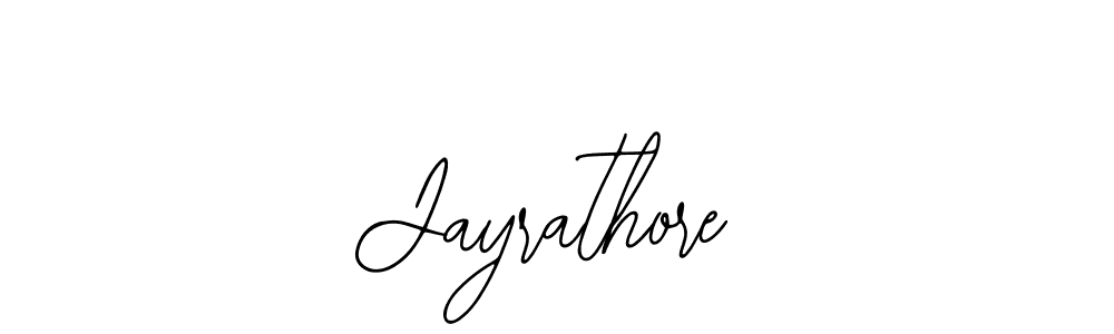 Design your own signature with our free online signature maker. With this signature software, you can create a handwritten (Bearetta-2O07w) signature for name Jayrathore. Jayrathore signature style 12 images and pictures png