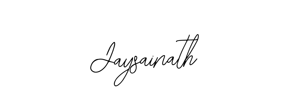 if you are searching for the best signature style for your name Jaysainath. so please give up your signature search. here we have designed multiple signature styles  using Bearetta-2O07w. Jaysainath signature style 12 images and pictures png