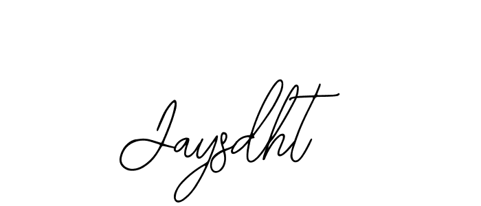 Make a beautiful signature design for name Jaysdht. Use this online signature maker to create a handwritten signature for free. Jaysdht signature style 12 images and pictures png