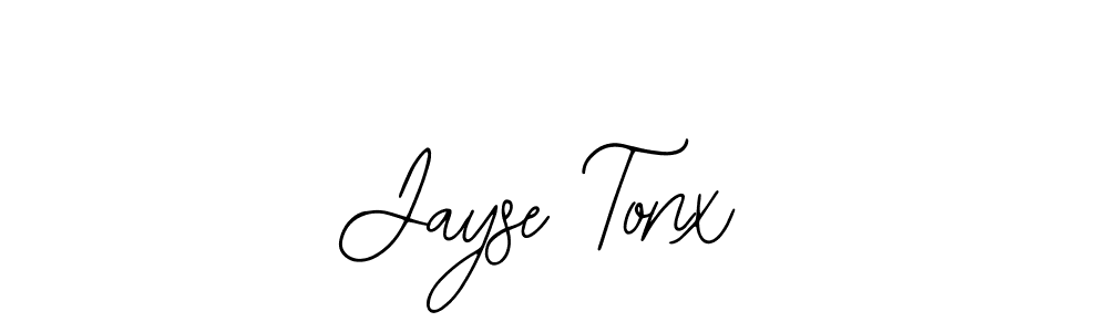 The best way (Bearetta-2O07w) to make a short signature is to pick only two or three words in your name. The name Jayse Tonx include a total of six letters. For converting this name. Jayse Tonx signature style 12 images and pictures png