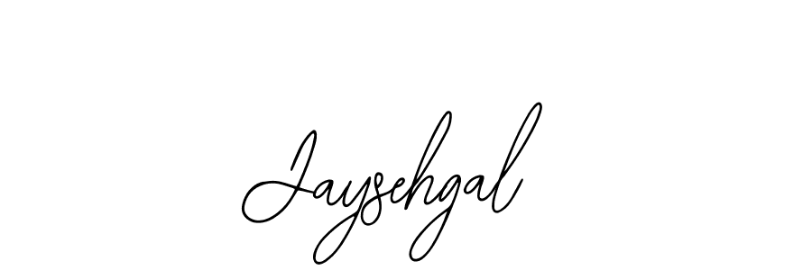 Design your own signature with our free online signature maker. With this signature software, you can create a handwritten (Bearetta-2O07w) signature for name Jaysehgal. Jaysehgal signature style 12 images and pictures png