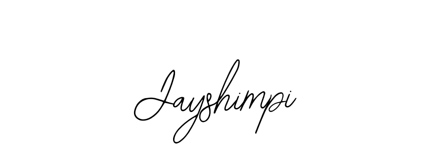 Make a beautiful signature design for name Jayshimpi. With this signature (Bearetta-2O07w) style, you can create a handwritten signature for free. Jayshimpi signature style 12 images and pictures png