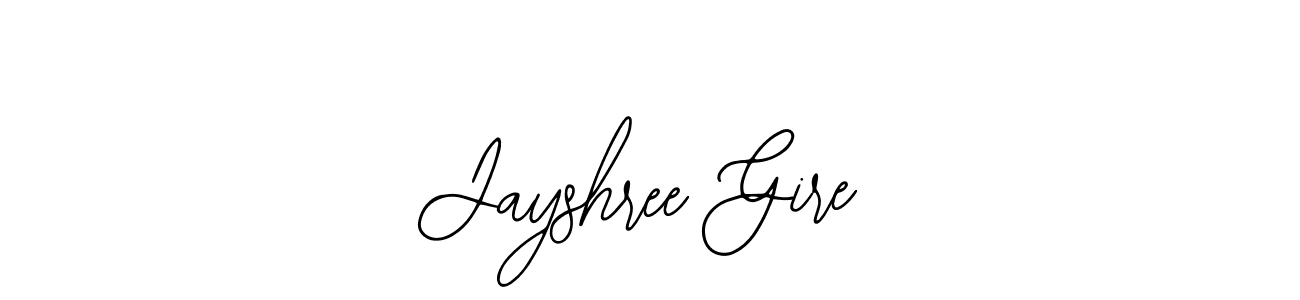 See photos of Jayshree Gire official signature by Spectra . Check more albums & portfolios. Read reviews & check more about Bearetta-2O07w font. Jayshree Gire signature style 12 images and pictures png
