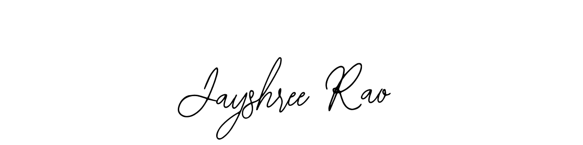 Jayshree Rao stylish signature style. Best Handwritten Sign (Bearetta-2O07w) for my name. Handwritten Signature Collection Ideas for my name Jayshree Rao. Jayshree Rao signature style 12 images and pictures png