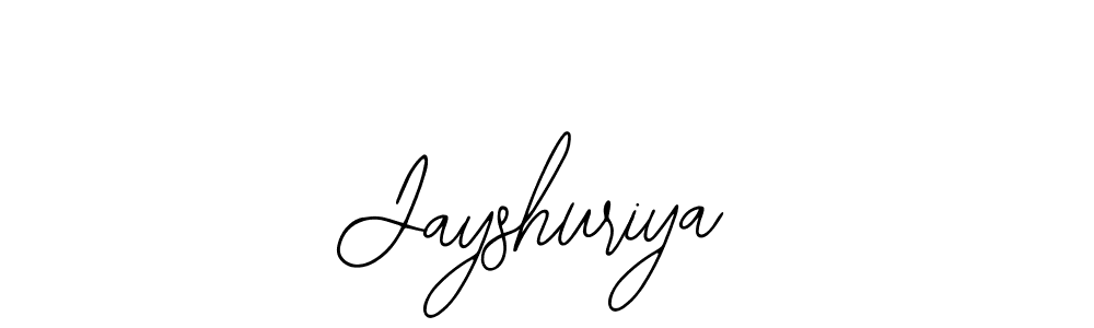 How to make Jayshuriya signature? Bearetta-2O07w is a professional autograph style. Create handwritten signature for Jayshuriya name. Jayshuriya signature style 12 images and pictures png