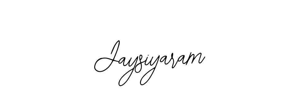 How to make Jaysiyaram signature? Bearetta-2O07w is a professional autograph style. Create handwritten signature for Jaysiyaram name. Jaysiyaram signature style 12 images and pictures png