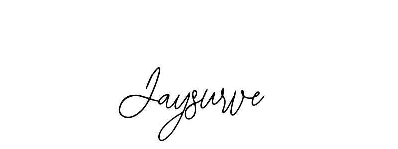 Design your own signature with our free online signature maker. With this signature software, you can create a handwritten (Bearetta-2O07w) signature for name Jaysurve. Jaysurve signature style 12 images and pictures png