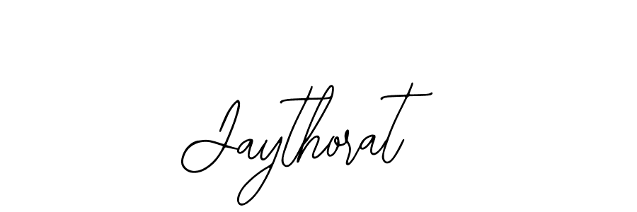 Jaythorat stylish signature style. Best Handwritten Sign (Bearetta-2O07w) for my name. Handwritten Signature Collection Ideas for my name Jaythorat. Jaythorat signature style 12 images and pictures png