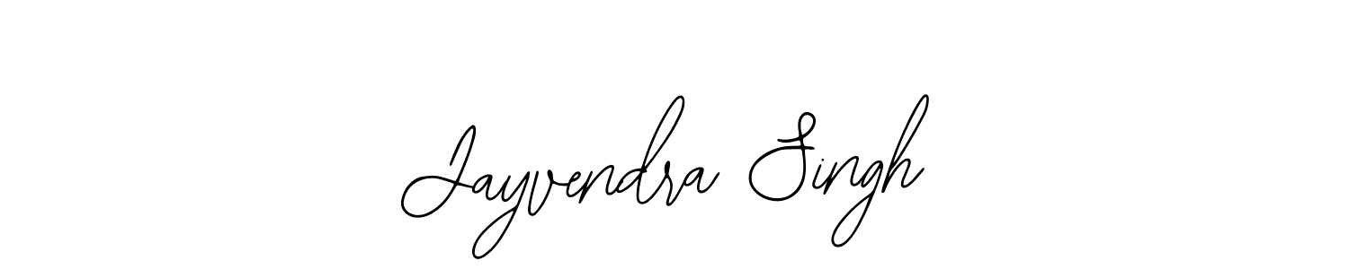 Design your own signature with our free online signature maker. With this signature software, you can create a handwritten (Bearetta-2O07w) signature for name Jayvendra Singh. Jayvendra Singh signature style 12 images and pictures png