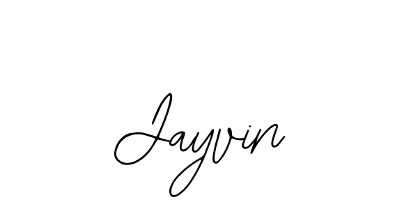 How to make Jayvin name signature. Use Bearetta-2O07w style for creating short signs online. This is the latest handwritten sign. Jayvin signature style 12 images and pictures png