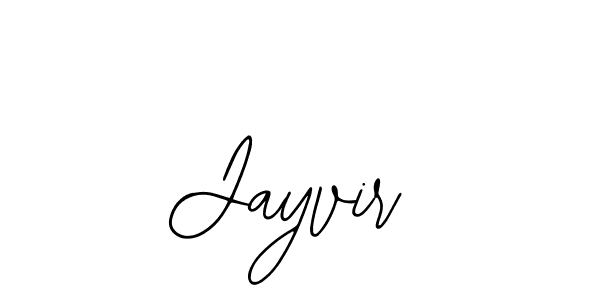 How to make Jayvir signature? Bearetta-2O07w is a professional autograph style. Create handwritten signature for Jayvir name. Jayvir signature style 12 images and pictures png