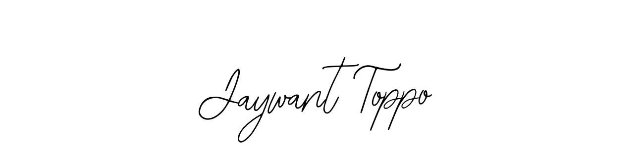 Create a beautiful signature design for name Jaywant Toppo. With this signature (Bearetta-2O07w) fonts, you can make a handwritten signature for free. Jaywant Toppo signature style 12 images and pictures png