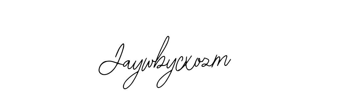 How to make Jaywbycxozm name signature. Use Bearetta-2O07w style for creating short signs online. This is the latest handwritten sign. Jaywbycxozm signature style 12 images and pictures png