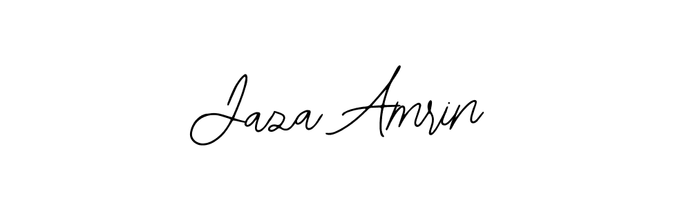 Make a beautiful signature design for name Jaza Amrin. Use this online signature maker to create a handwritten signature for free. Jaza Amrin signature style 12 images and pictures png