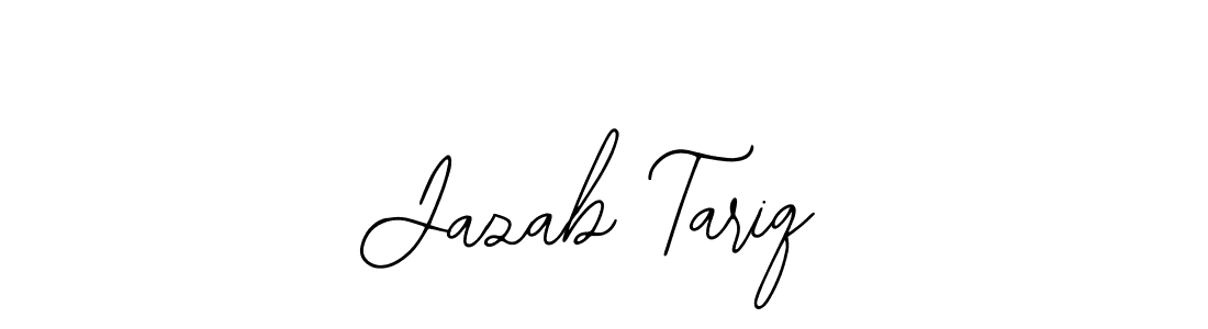 Jazab Tariq stylish signature style. Best Handwritten Sign (Bearetta-2O07w) for my name. Handwritten Signature Collection Ideas for my name Jazab Tariq. Jazab Tariq signature style 12 images and pictures png