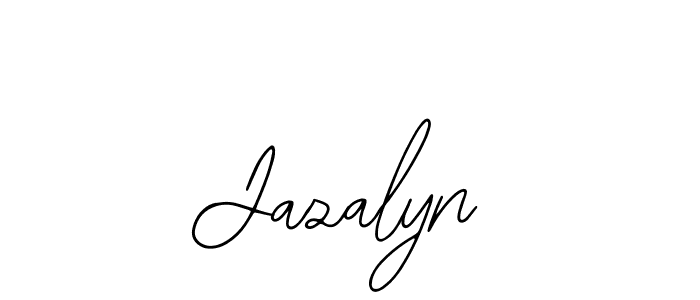 Similarly Bearetta-2O07w is the best handwritten signature design. Signature creator online .You can use it as an online autograph creator for name Jazalyn. Jazalyn signature style 12 images and pictures png